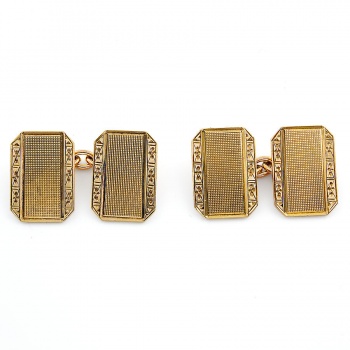 9ct gold 6.5g Cufflinks